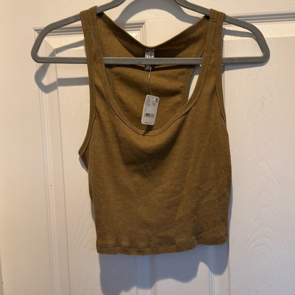 Free people cropped tank new
